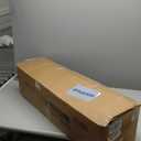 Artificial Fiddle Leaf Fig Tree with White Planter,5ft Tall Fake Tree with Natural Wood Trunk for Home Decor, Faux Ficus Tree Fake Moss for Indoor Office Living Room