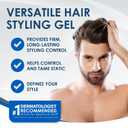 Vanicream Free & Clear Hair Styling Gel, Fragrance and Gluten Free, For Sensitive Skin, Unscented, 7 Oz
