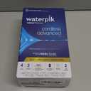Waterpik Cordless Advanced 2.0 Water Flosser For Teeth, Gums, Braces, Dental Care With Travel Bag and 4 Tips, ADA Accepted, Rechargeable, Portable, and Waterproof, Black WP-582, Packaging May Vary