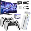 2026 New Retro Gaming Console, Retro Gaming Stick with 20,000+ Classic Game and 23 Game Emulators, Plug & Play 4K HDMI Output Game Console Stick with Dual 2.4G Controllers (64GB) for Christmas gifts