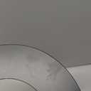 YIIZON 5" and 6" Recessed Can Light Conversion Kit, Fixture Upgrade, Pendant & Hanging Light, Ceiling Fan Compatible, 7¾ Inch Flat Steel Ceiling Medallion, Black Finish