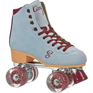 Roller Derby Elite Driftr Roller Skates (7, Blue/Burgandy)
