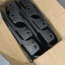 Noamus 24 Pack Shoe Slots Organizer, Adjustable 4 Levels Shoe Stackers, Double Deck Shoe Storage Holder, 50% Space Savers Rack, Thickening Plastic Shoes Riser for Closet Entryway Organization, Black