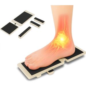 Adjustable Balance Board for Ankle & Foot Strength  Single-Leg Stability Trainer for Balance, Mobility, Calf Flexibility & Core Control  Foot Exercise Equipment for Home, Office, Gym & Rehab (Log Color)