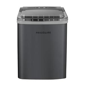 Frigidaire 26 Lbs per Day Portable Compact Maker, Ice Making Machine, Black Stainless, Medium Frigidaire 26 Lbs per Day Portable Compact Maker, Ice Making Machine, Black Stainless, Medium