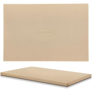 Unicook Large Pizza Stone for Oven 20 Inch, Rectangular Baking Stone 20" x 13.5" x 0.6", Heavy Duty Cordierite Bread Pan, Thermal Shock Resistant, Ideal for Baking Large or 2 Personal Pizzas
