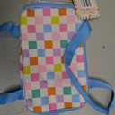 Checked Mini Cooler Bag, Multicolor