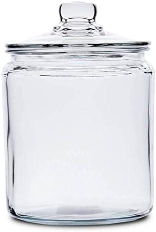 Anchor Hocking Heritage Hill Canister, Glass, 1/2-Gallon