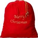 Fun World Costumes Men's Santa Sack (Red/Gold)