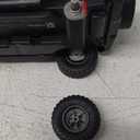 Just Trucks 1:24 2021 Ford Bronco Die-Cast Car & Tire Rack, Toys for Kids and Adults(Candy Blue)