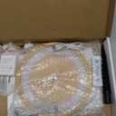 Plant Grow Light,yadoker LED Growing Light Full Spectrum for Indoor Plants,Height Adjustable, Automatic Timer, 5V Low Safe Voltage,Idea for Large Plant Light (1 Pack, Bamboo)