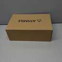 ATHMILE Womens Walking Shoes Lightweight Men Tennis Shoes Slip On Memory Foam Casual Sneakers for Gym Travel Work Outdoor Road (12.5 Women/11 Men, White)