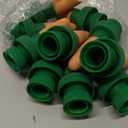 Terracotta Plant Watering Spikes Self to Use with Cola Bottles Houseplant Watering Stakes Automatic Irrigation System(Terracotta,10 Pack)