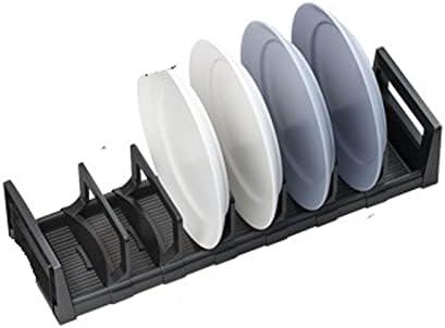 Dish Drying Racks Kitchen Free Perforated Space Aluminum Drain Tableware Drawer Bowl Dish Rack Kitchen Supplies Storage(Medium)