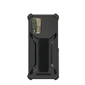 bojioderf Case Compatible for Vortex Hd65 Ultra Phone Case Cover Hybrid Case [Folding Support Magnetic]  Black