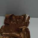 Throw Pillow Covers 18x18 Inch 2 Pack Luxurious Solid Crepe Velvet Square Decorative Pillow Cases for Farmhouse Square Cushion Case for Home Sofa Couch Decor, Brown