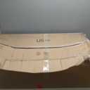 Frylr Small Folding Computer Desk  Portable 35.8 Inch Foldable Laptop Table, Collapsible and Compact for Easy Storage and Fast Setup, Lightweight for Small Spaces, Craft and Study Use, Dark Walnut