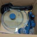 CAROTE 17pcs Pots and Pans Set, Nonstick Cookware Set Detachable Handle, Induction Kitchen Cookware Sets Non Stick with Removable Handle, RV Cookware Set, Oven Safe (Blue)