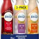 Febreze Air Freshener Spray, Odor-Fighting Room Spray, Crisp Fall Breeze, Cuddle Weather, Baked Cinnamon Apple, 8.8oz, 3 Count