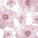 Norme 15 Pcs Velvet Christmas Magnolia Flowers in 3 Size Glitter Artificial Flower Christmas Tree Ornament with Stem for Xmas Tree Wreath Garland Wedding Decor(Pink)