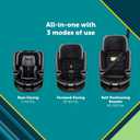 Safety 1st Turn and Go 360 DLX Rotating All-in-One Convertible Car Seat, Sand Bucket