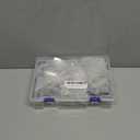 BBTO 100 Pcs Silverware Set for 33 Stainless Steel Flatware kit Mirror Polished Kitchen Utensils Cutlery Set with Square Edge Include 33 Spoon and Knife 34 Fork Tableware for Home, Dishwasher Safe