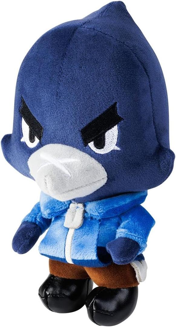 P.M.I. Brawl Stars Plush | 6-Inch Soft & Collectible Stuffed Toy | Plushie of Spike, Crow, Shelly, or Poco (Random) | Official Licensed Brawler Plush Gift for Fans & Kids