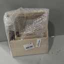 Cregugua Set of 3 Unfinished Wooden Carrier Nesting Wood Craft Box with Handle for Storage