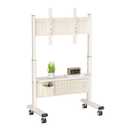 Heavy Duty Mobile TV Stand for 32-75Inch TVs up to 176lbs