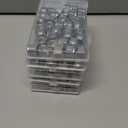 5 x 20Pieces 1/2"-13 Inch Nylon Lock Nuts,SpzcdZa 304(A2-70) Stainless Steel LockNuts for Industrial and Construction Fasteners;Standard Metric Thread Nylock Nuts