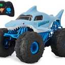 Monster Jam, Official Megalodon Storm All-Terrain Remote Control Monster Truck for Boys and Girls, 1:15 Scale, Kids Toys for Ages 4-6+