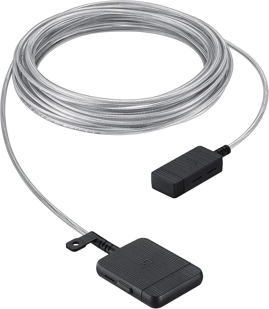 Samsung 15m One Invisible Connect Cable for QLED 4K & The Frame TVs (Model) - White - VG-SOCR15/ZA