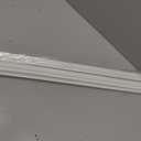 Pushglossy 2 Pcs Replacement Door Bottom with Vinyl Fins 36" Long 1 3/4" Wide Threshold Seal Bottom of Door Weatherstrip Kerf Weather Stripping for 7/8" Between Barbs (White)