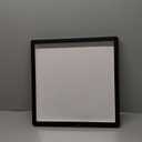 16x16 Shadow Box Frame Black | 1 Inch Deep Solid Wood Shadowbox Display Frame | UV Resistant Acrylic Plexiglass, Acid Free Backing, and Hanging Hardware | Dugan Picture Frame Style