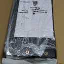 Spacrea clamp on Desk Shelf, 2 Tier Office Desk Shelves Organizer, Wood Desktop Supplies Storage Rack, Desk Organizers and Accessories (Black)