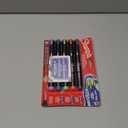 Sharpie Creative Markers, Earth Tones, Glowing Tropics, Water-Based Acrylic, Bullet Tip, Assorted Colors, 5 Count  Arts & Crafts; Works on Paper, Metal, Wood, Ceramic, Glass, Rock, Canvas