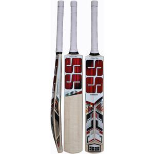 SS 2024 New Kashmir Willow Leather Ball Cricket Bat (Color May Vary) (Master)