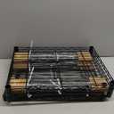 Ulif E13C Heavy Duty Closet Organizer SystemFreestanding Clothing Racks for Hanging ClothesAdjustable Garment Rack 63" W x 16" D x 77" H Hold 960 lbsBlack Clothing Rack with Black Dustproof Cover