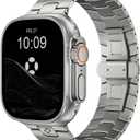 AGIS02 Titanium Band for Apple Watch Ultra 3/2/1 Band 49mm & Series 11/10 46mm, Premium Adjustable Ultra Watch Band for Men with Butterfly Clasp, Durable and Lightweight iWatch Metal Strap