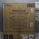 144" Extra Wide Baby Gate with Door, Configurable Baby Fence