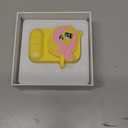 My Little Pony Magic Catcher Children's Camera Toy, Toddler Camera for 3-8 Year Old Children, Kid's Camera with SD Card,Cartoon Children's Digital Camera, Fluttershy (Yellow)