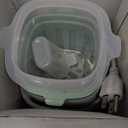 Momcozy Bottle Warmer, Fast Bottle Warmers for All Bottles with Timer, Accurate Temperature Control and Automatic Shut-Off, Multifunctional Bottle Warmer for Breastmilk (Green+White)