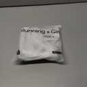 RUNNING GIRL High Impact Sports Bras for Women, High Support Running Strappy Women's Sports Bra with Sewn in Pads (White, XL)