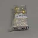 CHICTIE Gold Shower Curtain Hooks Rings, Decorative Shower Hook for Shower Curtain, Rustproof Modern Shower Rings Hangers for Bathroom Curtains Rods, Set of 12