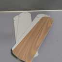 Westinghouse 7741100 42-Inch White/Bleached Oak Replacement Fan Blades, Five-Pack