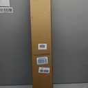 LazBlinds No Drill Bamboo Roman Shades, 35" W x 64" H, Star-Brown