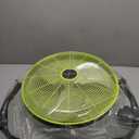 18'' Rechargeable Battery Operated Floor Fan, Portable Cordless Camping Fan Outdoor, Long Lasting Battery Powered Fan, 360° Tilt, Wireless, USB Output, for Home Gazebo Greenhouse Outside Gym