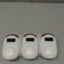 3 Packs Combination Gas & Carbon Monoxide Detectors, Plug in Natural Gas Detector & Carbon Monoxide Alarm, CO Detector Alarm & Propane, Methane, Explosive Gas Detector for Home,RV,Easy to Install