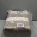 4 Pack Storage Baskets for Organizing, Woven Baskets for Shelves - Perfect for Toys, Books, Towels, and Clothes, Durable Gift Basket Bins Toy Storage, 12.7''Lx9''Wx7.8''H, Brown & White