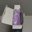 Microwave Heating Pad for Neck Shoulders and Back Pain Relief with Moist Heat, Weighted Microwavable Heated Neck Wrap Warmer, Scented Purple